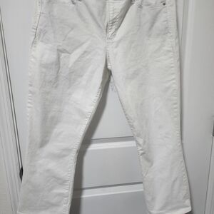 GAP Women's White Flare Jeans